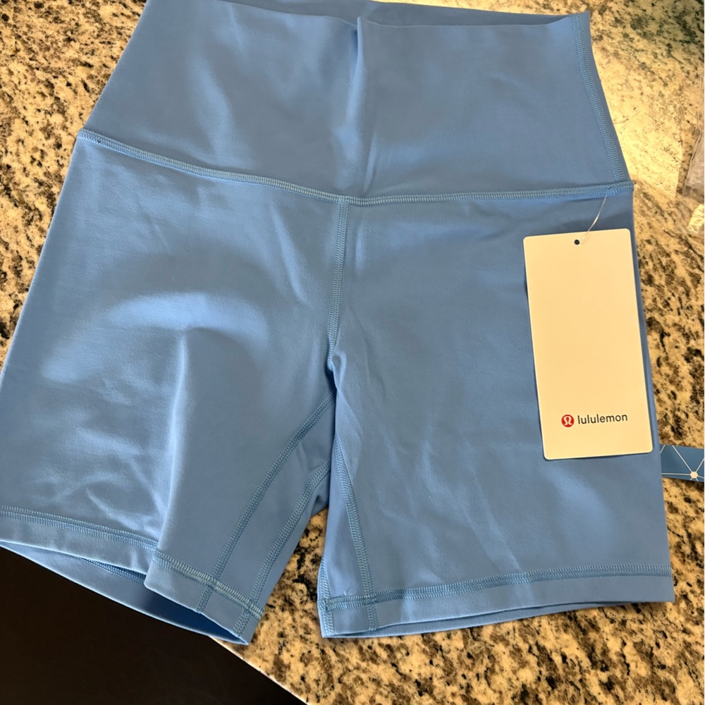 Lululemon Athletica pool party blue align shirts. NWT size 6